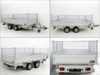 Variant Dreiseitenkipper VDK 185×360 3,5t | Blattfedern | E-Pumpe | Rampent | Gitter-Neu