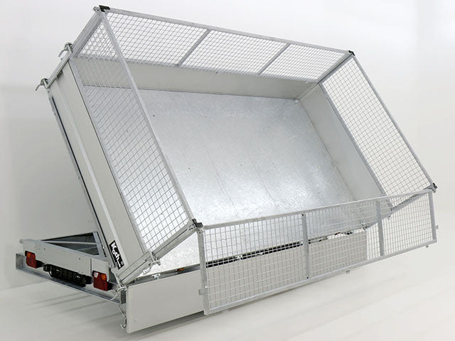 Variant Dreiseitenkipper VDK 185×360 3,5t | Blattfedern | E-Pumpe | Rampent | Gitter-Neu