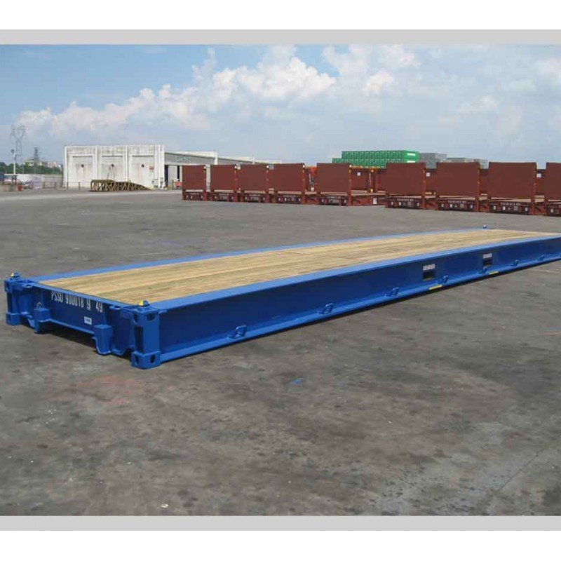 Neuer 40-Fuß-Flat-Rack-Container