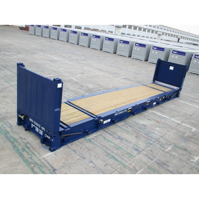 Neuer 40-Fuß-Flat-Rack-Container