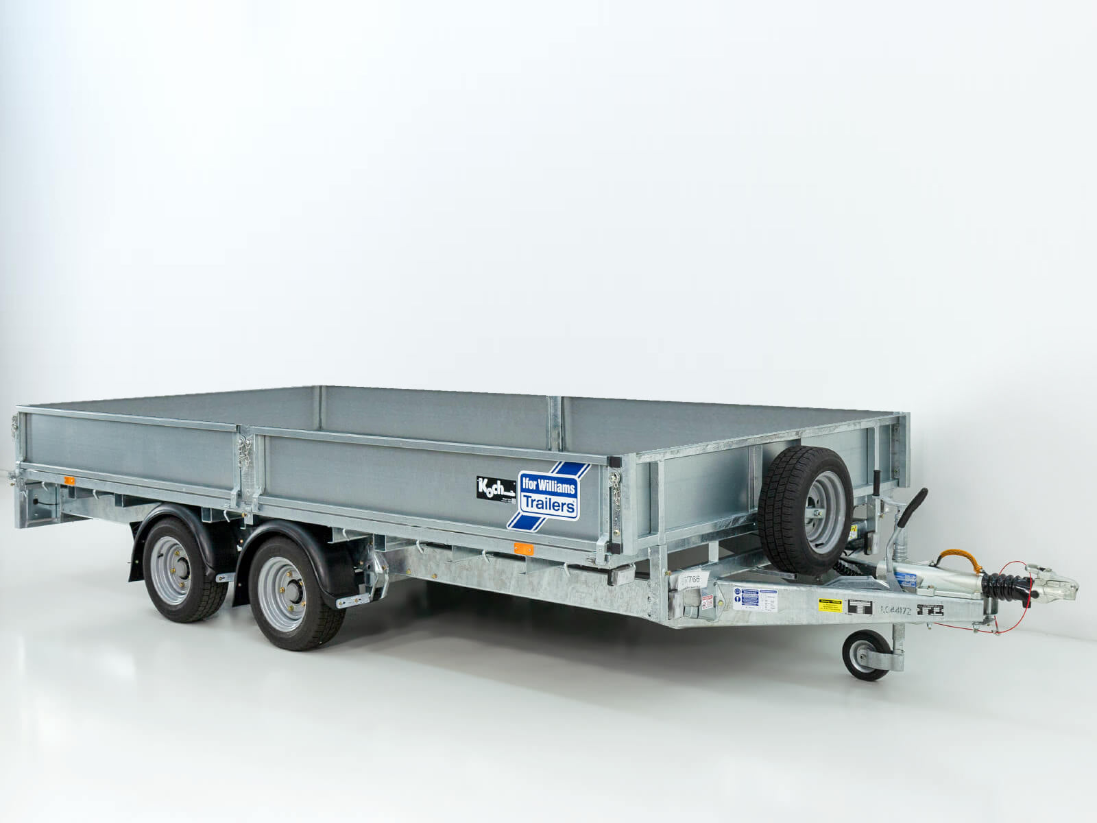Ifor Williams Hochlader Anhänger 198×423 cm | 3,5t | Typ: LM146G-Neu