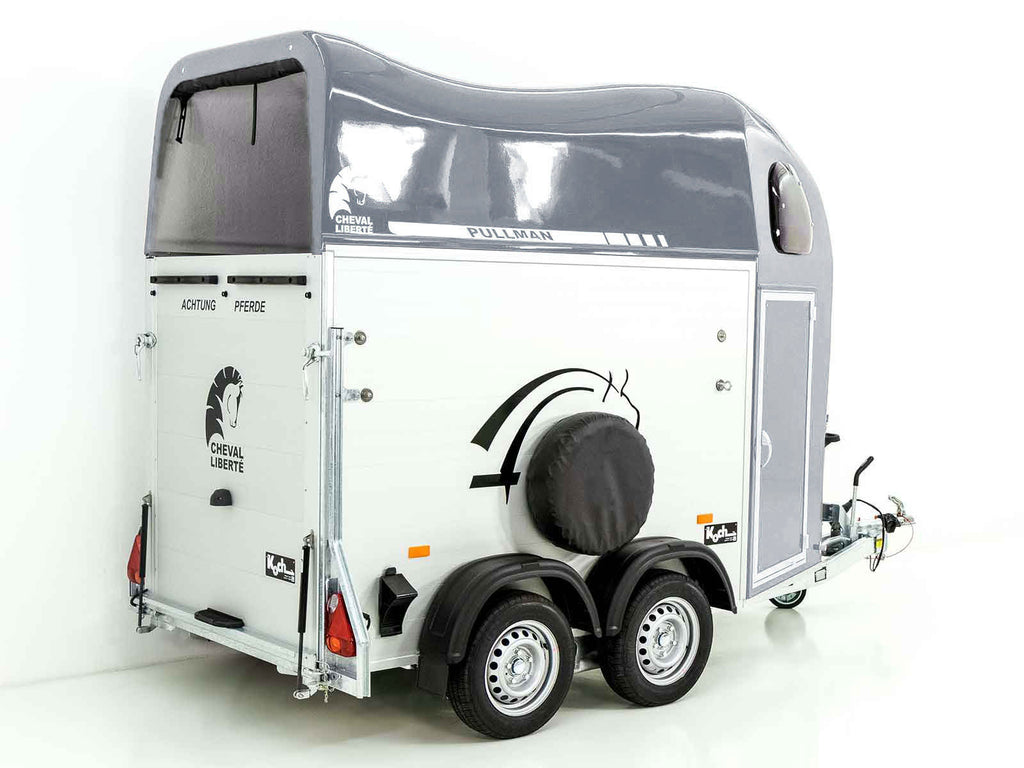 Cheval Liberte Pferdeanhänger GOLD One 1,5er | Pullman-Fahrwerk | grau-Neu
