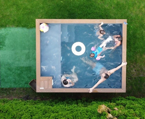 Container Spa Pool 3,0m x 3,0m, Whirlpool, neu