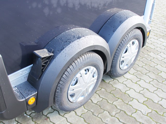 Ifor Williams Pferdeanhänger HB506| Frontausstieg | Klappenkombi|  Schwarz-Neu