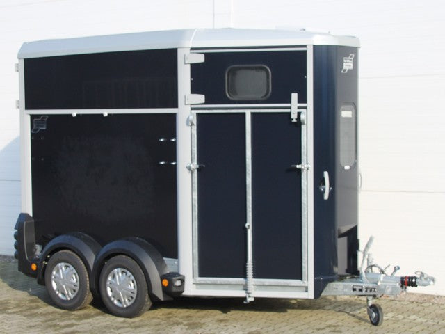 Ifor Williams Pferdeanhänger HB506| Frontausstieg | Klappenkombi|  Schwarz-Neu