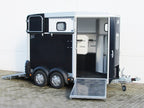 Ifor Williams Pferdeanhänger HB506| Frontausstieg | Klappenkombi|  Schwarz-Neu