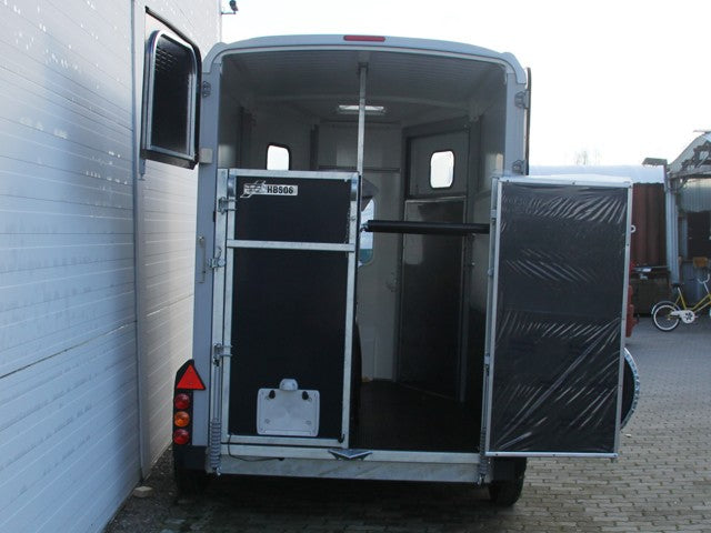Ifor Williams Pferdeanhänger HB506| Frontausstieg | Klappenkombi|  Schwarz-Neu