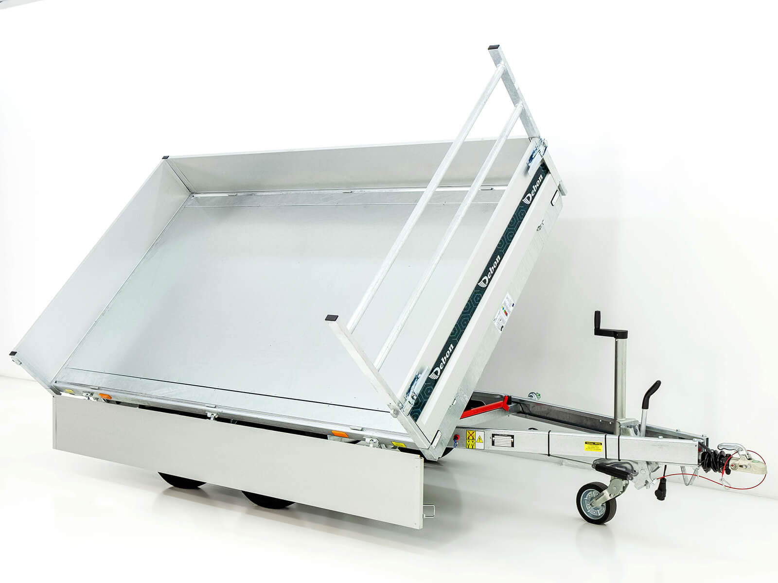 Debon Dreiseitenkipper 180×306 2,6t | E-Pumpe | Rampen | Stützen-Neu