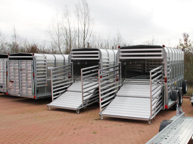 Ifor Williams Viehanhänger TA510 14×7 178×434 cm Höhe: 213 cm 3,5t | Doppelstock-Neu