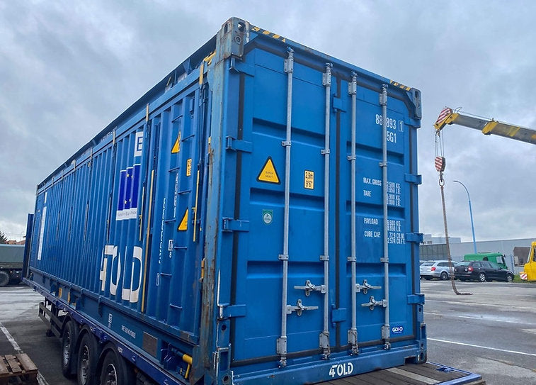 Gebrauchter 40′ High Cube 4 FOLD CW Seecontainer