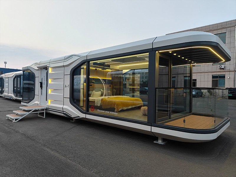 Futuristisches Wohnhaus in Raumkapsel-Form – Modell PRO A7
