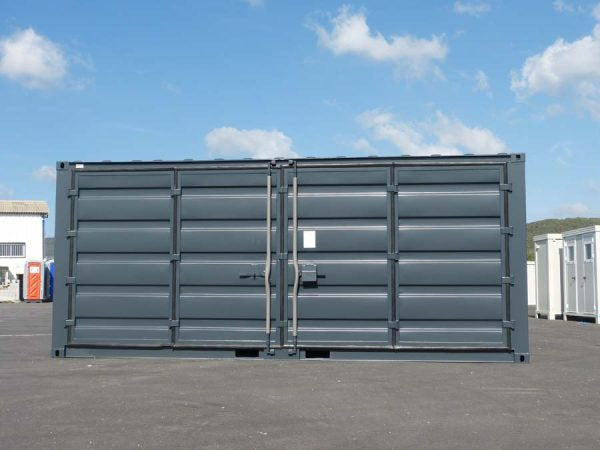 20 Fuß Open Side Lagercontainer – Schwarz