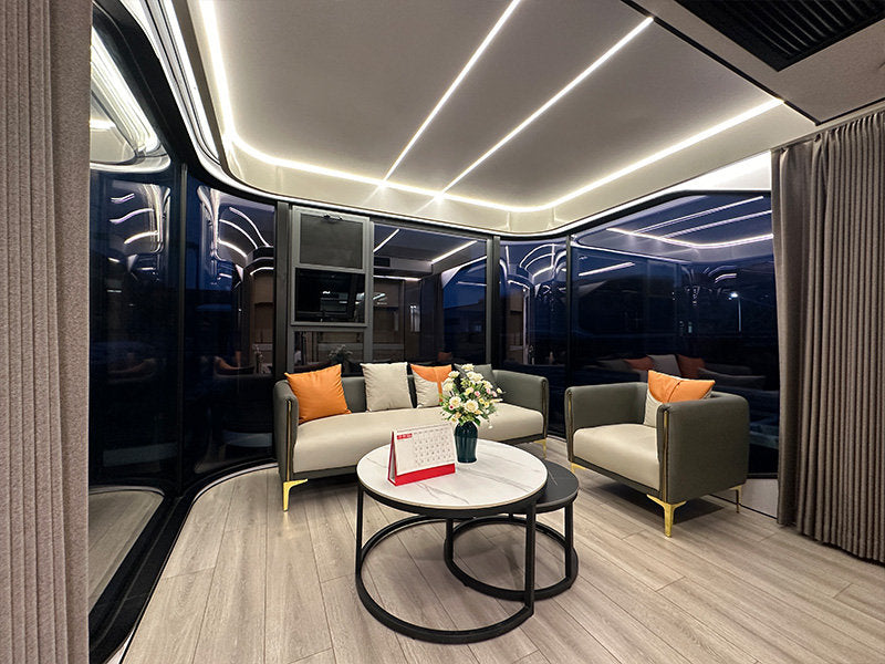 Futuristisches Wohnhaus in Raumkapsel-Form – Modell PRO A7