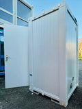Neuer Mobiler Sanitärblock – 1,5 × 1,5 m – WC, Waschbecken, Boiler