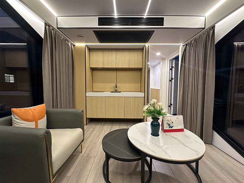 Futuristisches Wohnhaus in Raumkapsel-Form – Modell PRO A7