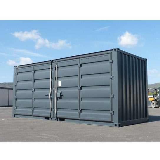 20 Fuß Open Side Lagercontainer – Schwarz