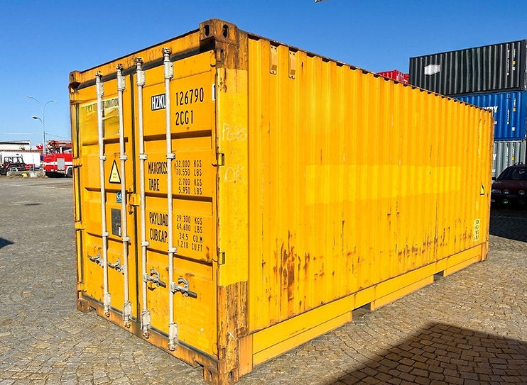 Gebrauchter 20 Fuß palettenbreiter CW-Versandcontainer
