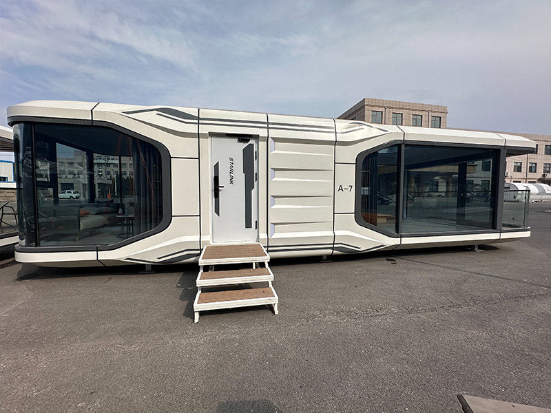 Futuristisches Wohnhaus in Raumkapsel-Form – Modell PRO A7