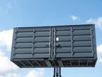 20 Fuß Open Side Lagercontainer – Schwarz