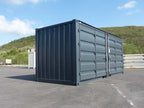 20 Fuß Open Side Lagercontainer – Schwarz