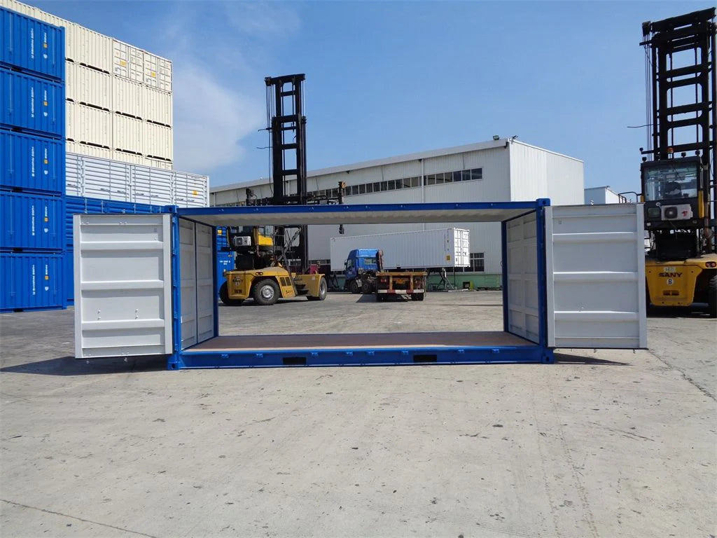 20-Fuß-Doppeltür-Seecontainer Neue mit Seitenöffnung