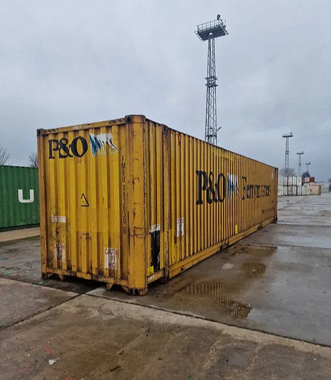 45 Fuß High Cube Versandcontainer  Gebrauchte