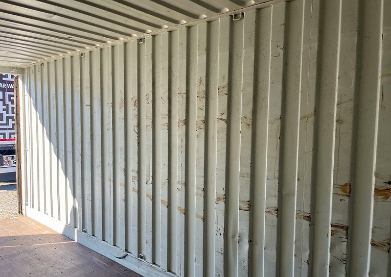 Gebrauchter 20 Fuß palettenbreiter CW-Versandcontainer
