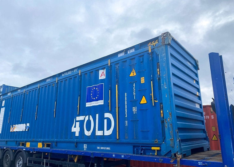 Gebrauchter 40′ High Cube 4 FOLD CW Seecontainer
