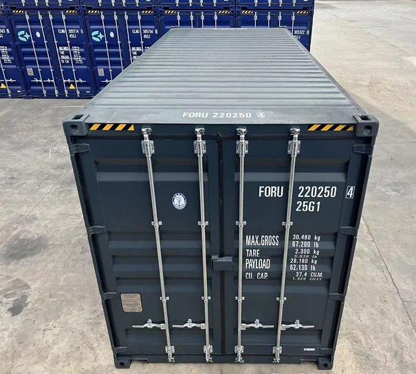 Versandcontainer, 20 Fuß hoher Würfel