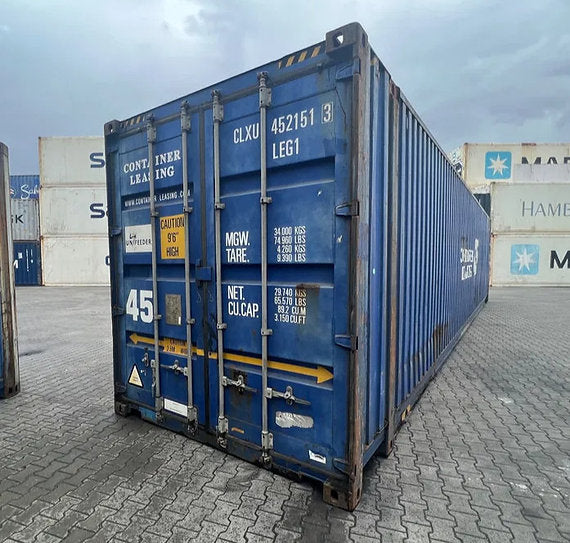45 Fuß High Cube Versandcontainer Gebrauchte