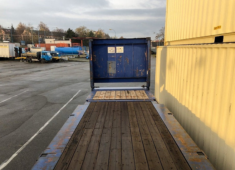 Gebrauchter 40′ Flat Rack CW-Versandcontainer