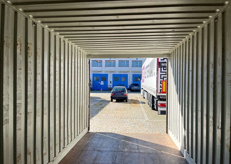 Gebrauchter 20 Fuß palettenbreiter CW-Versandcontainer