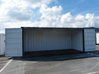 20 Fuß Open Side Lagercontainer – Schwarz