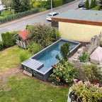 Containerpool 6,2 m x 2,5 m mit Jet Swim