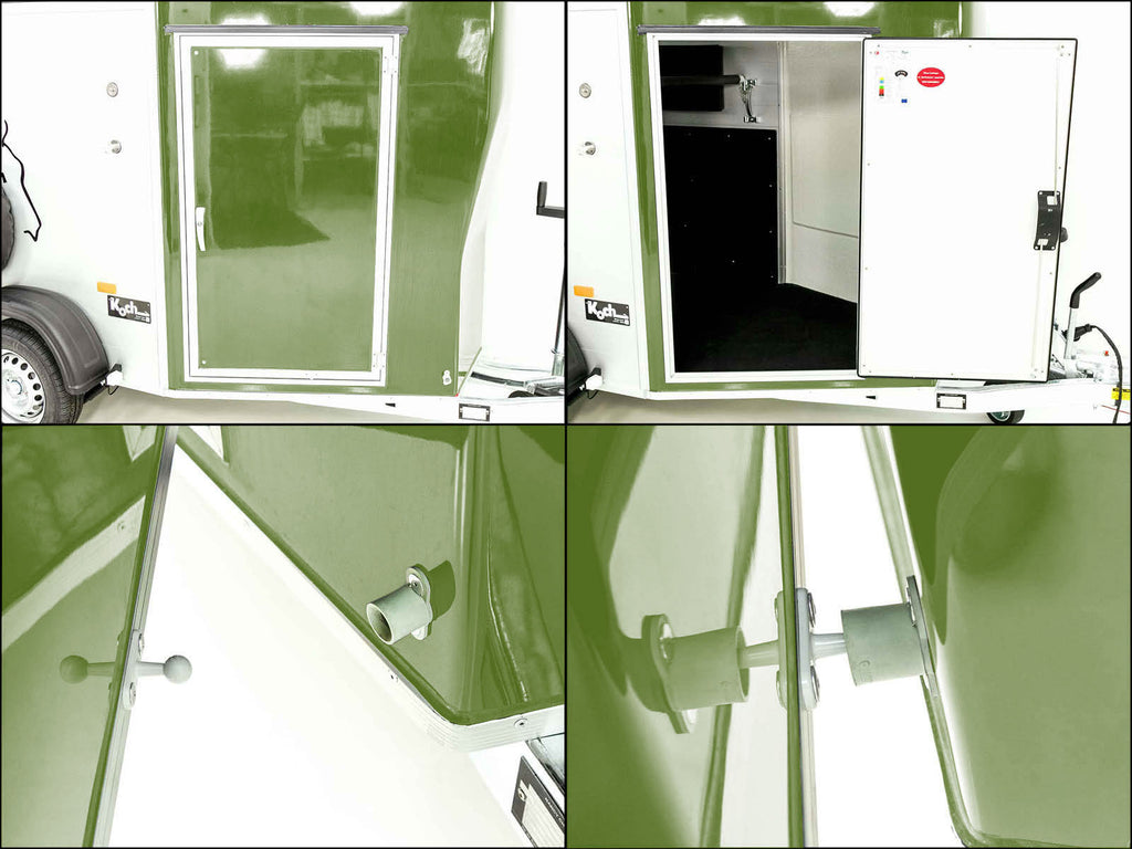 Cheval Liberte Pferdeanhänger GOLD One 1,5er | Pullman-Fahrwerk | olivgrün-Neu