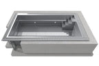 Pool Expert Edelstahlschwimmbecken 3x6x1,34 m
