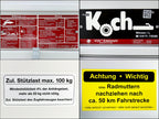 Anhänger „CROSSLINE“ 150×300 cm 2600 kg | Höhe 60 cm | Aluboden | Typ 7.26-Neu
