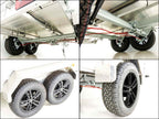 Anhänger „CROSSLINE“ 150×300 cm 2600 kg | Höhe 60 cm | Aluboden | Typ 7.26-Neu