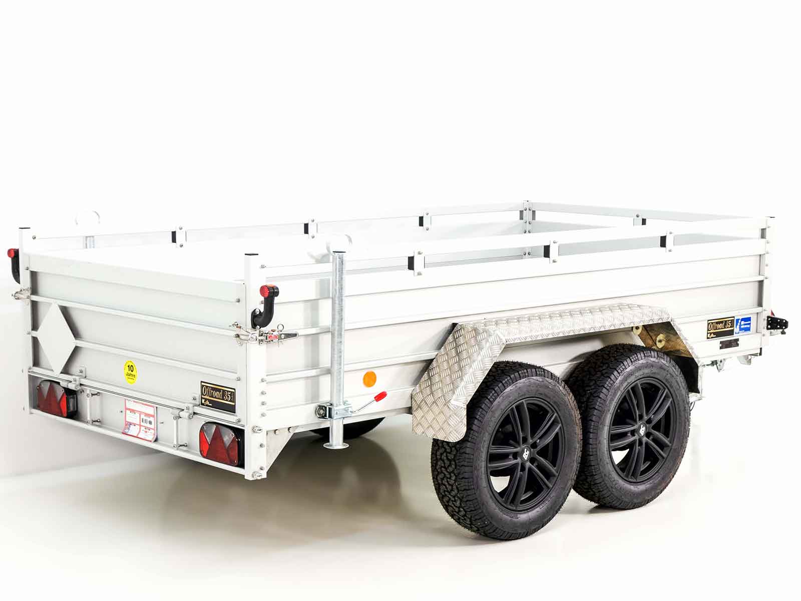 Anhänger „CROSSLINE“ 150×300 cm 2600 kg | Höhe 60 cm | Aluboden | Typ 7.26-Neu