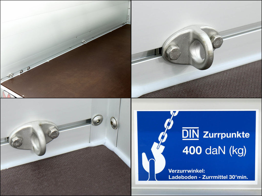 Deckelanhänger 150x300cm Höhe: 95cm 750kg | Typ U7 | Seitentür-Neu