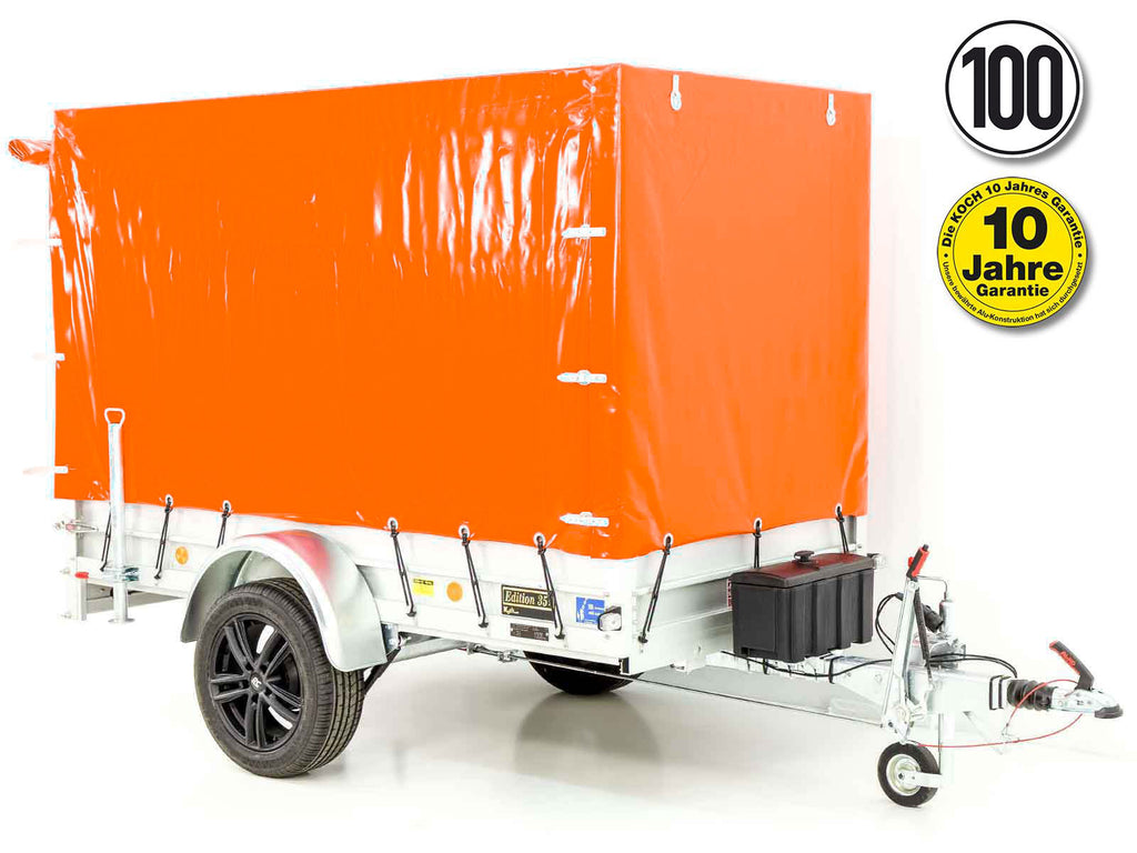 Anhänger „Edition 35“ 125x250cm 1300kg | Typ 4.13 | Hochplane 160cm