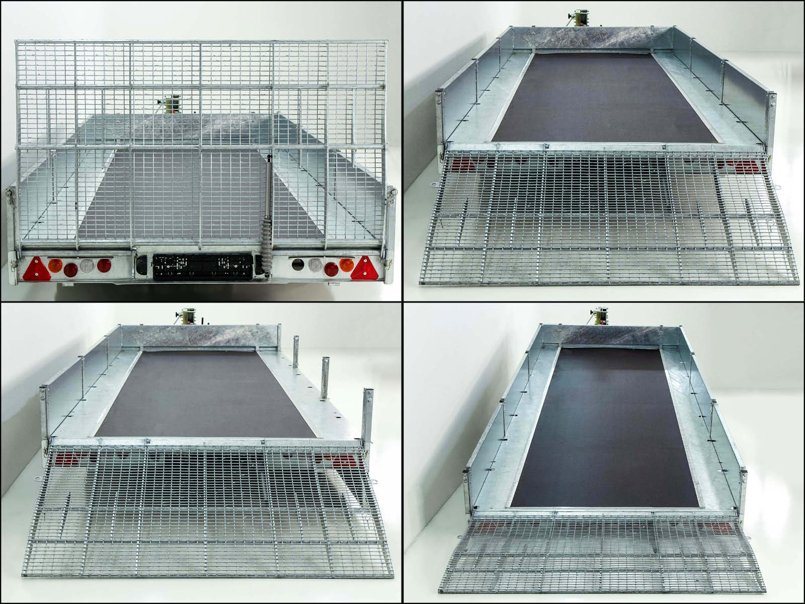 Ifor Williams Hochlader Anhänger 204×550 cm | 3,5t | kippbar | Typ TB 5521-Neu