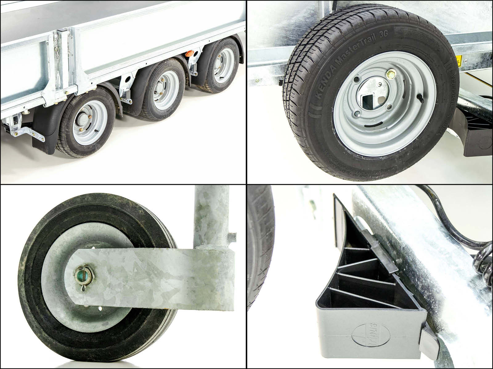 Ifor Williams Hochlader Anhänger 204×550 cm | 3,5t | kippbar | Typ TB 5521-Neu