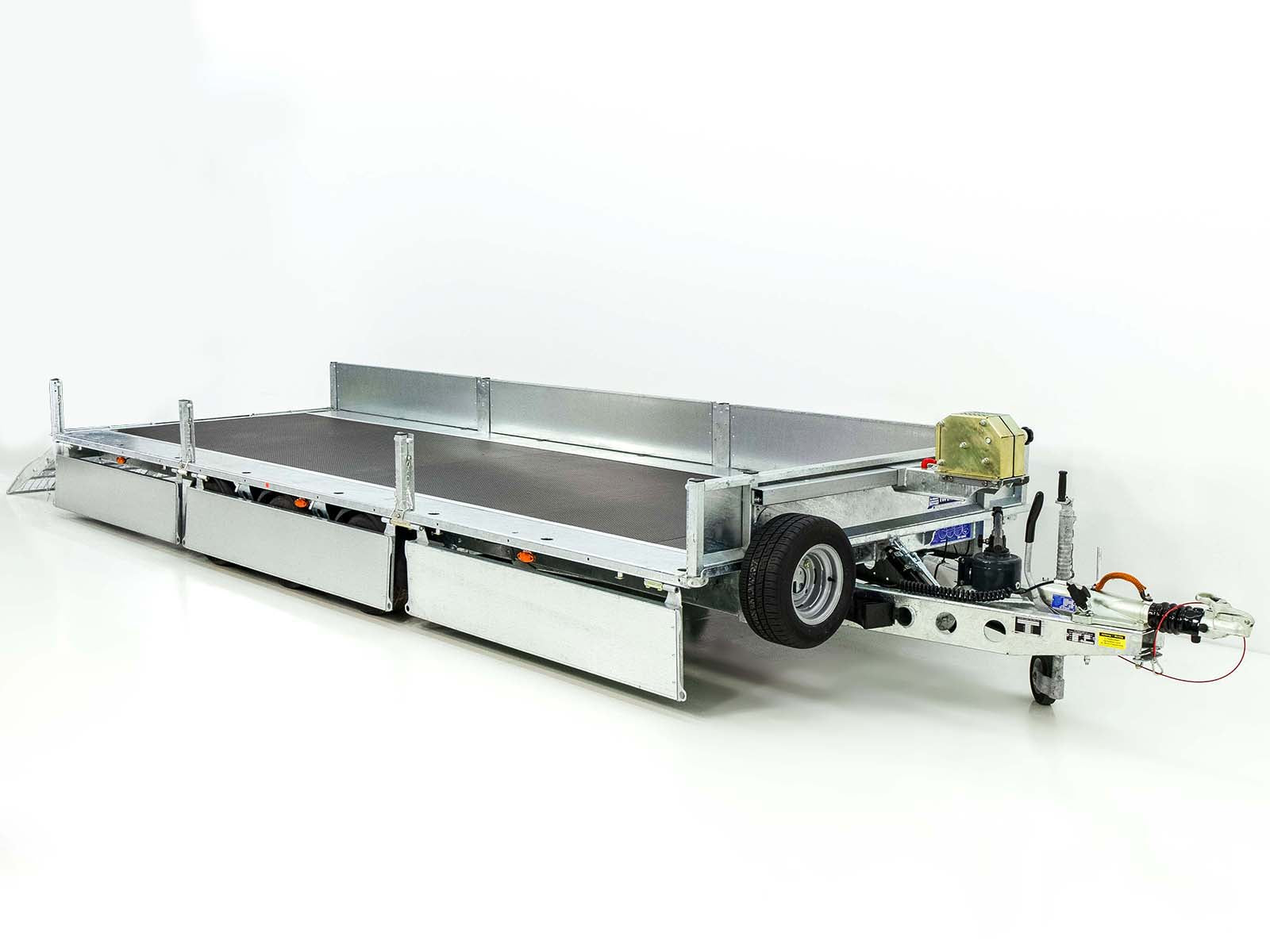 Ifor Williams Hochlader Anhänger 204×550 cm | 3,5t | kippbar | Typ TB 5521-Neu
