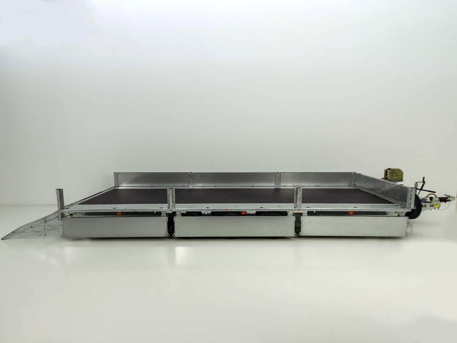 Ifor Williams Hochlader Anhänger 204×550 cm | 3,5t | kippbar | Typ TB 5521-Neu