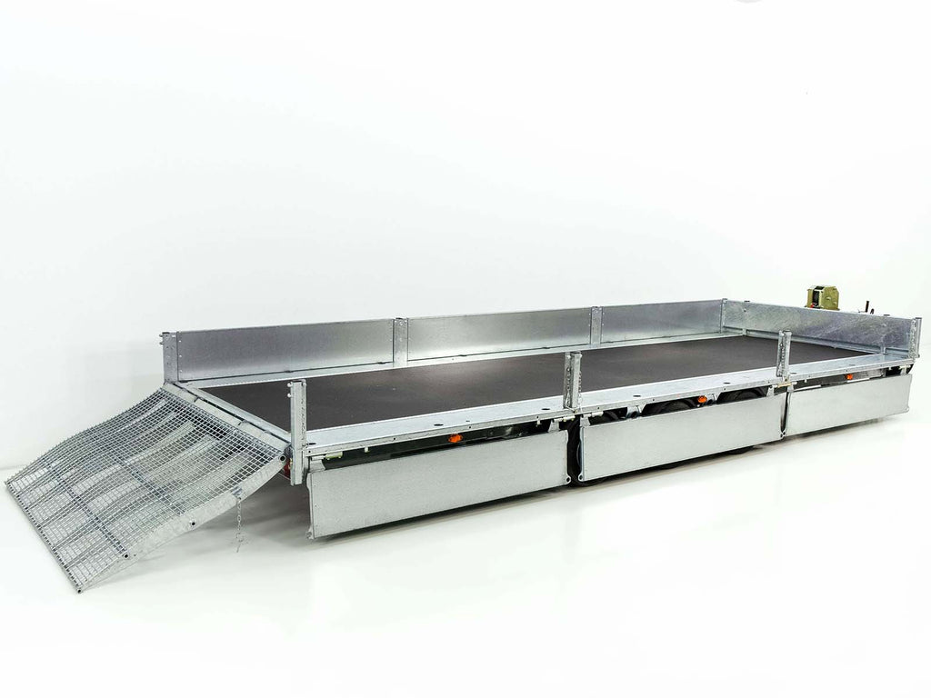 Ifor Williams Hochlader Anhänger 204×550 cm | 3,5t | kippbar | Typ TB 5521-Neu