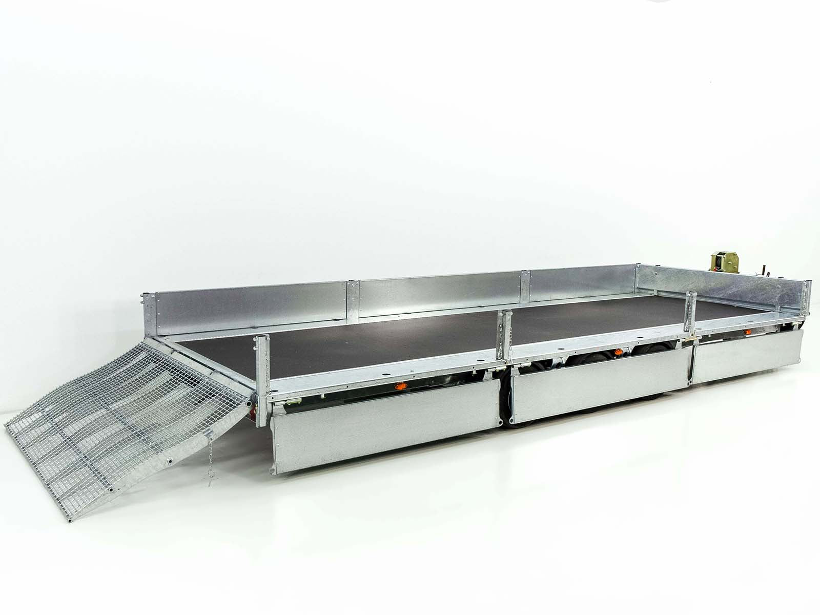 Ifor Williams Hochlader Anhänger 204×550 cm | 3,5t | kippbar | Typ TB 5521-Neu