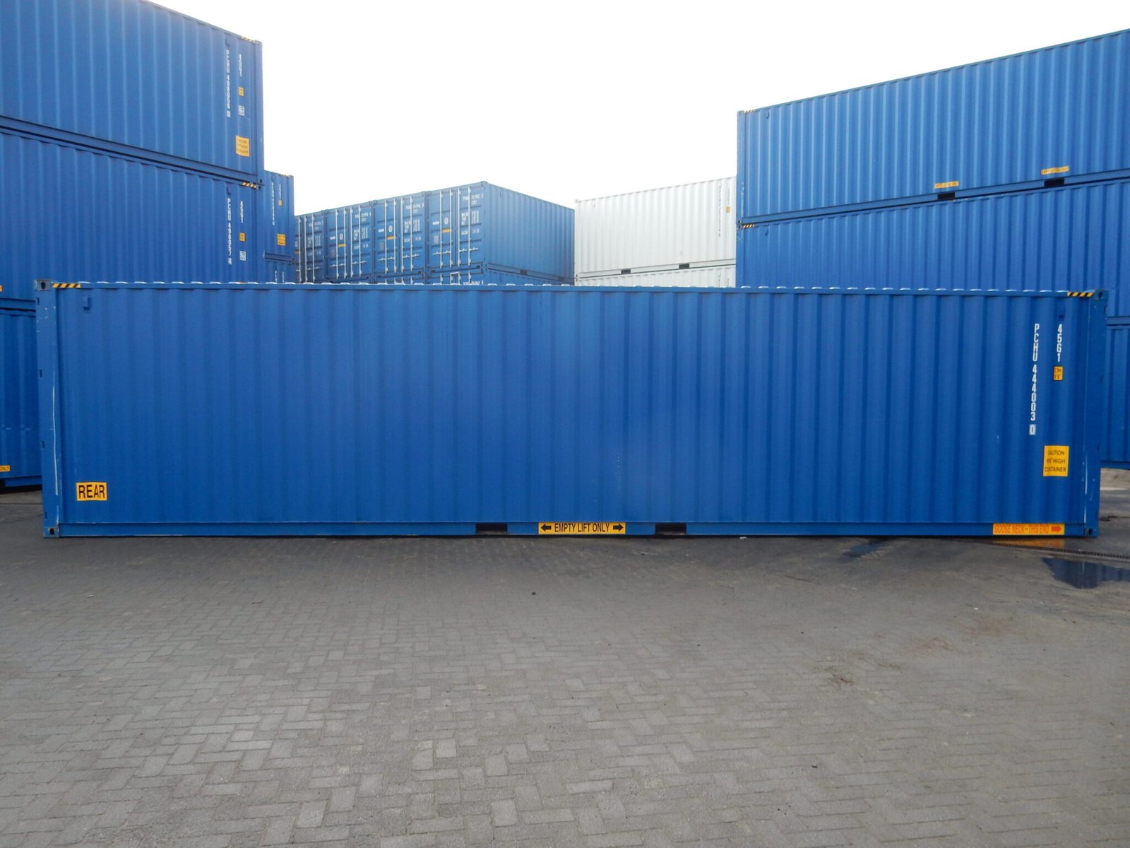 40 Fuß High-Cube-Doppeltürcontainer