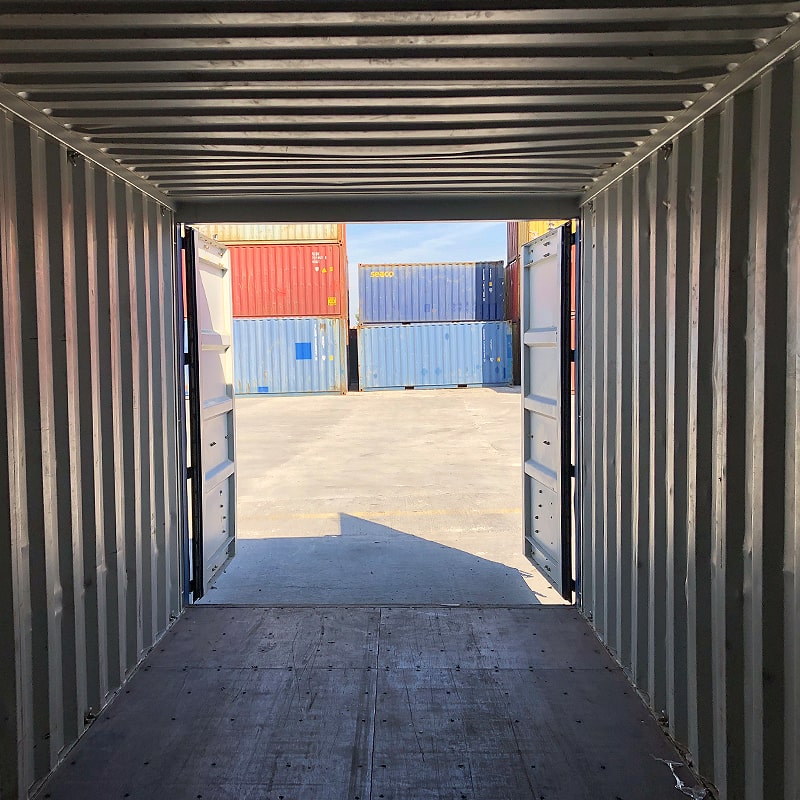 Gebrauchter blauer 20-Fuß-CW-Container