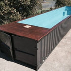 12 M Schwimmbadcontainer